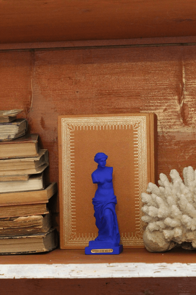 Vénus de Milo (résine et socle en bois)