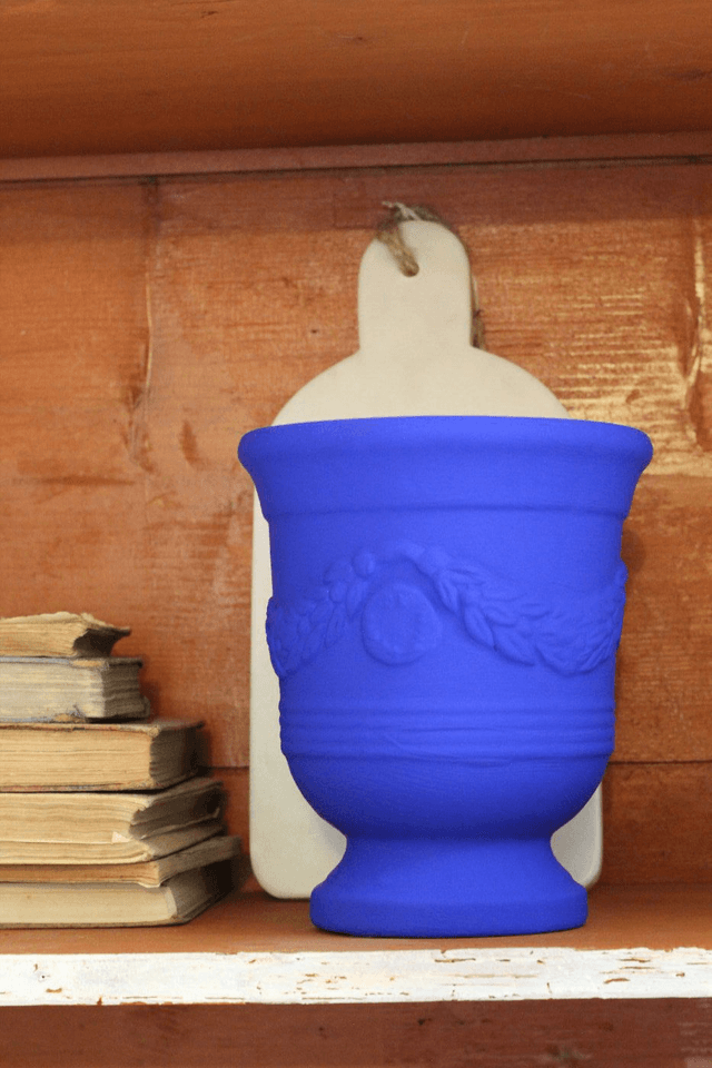 Vase ox céramique